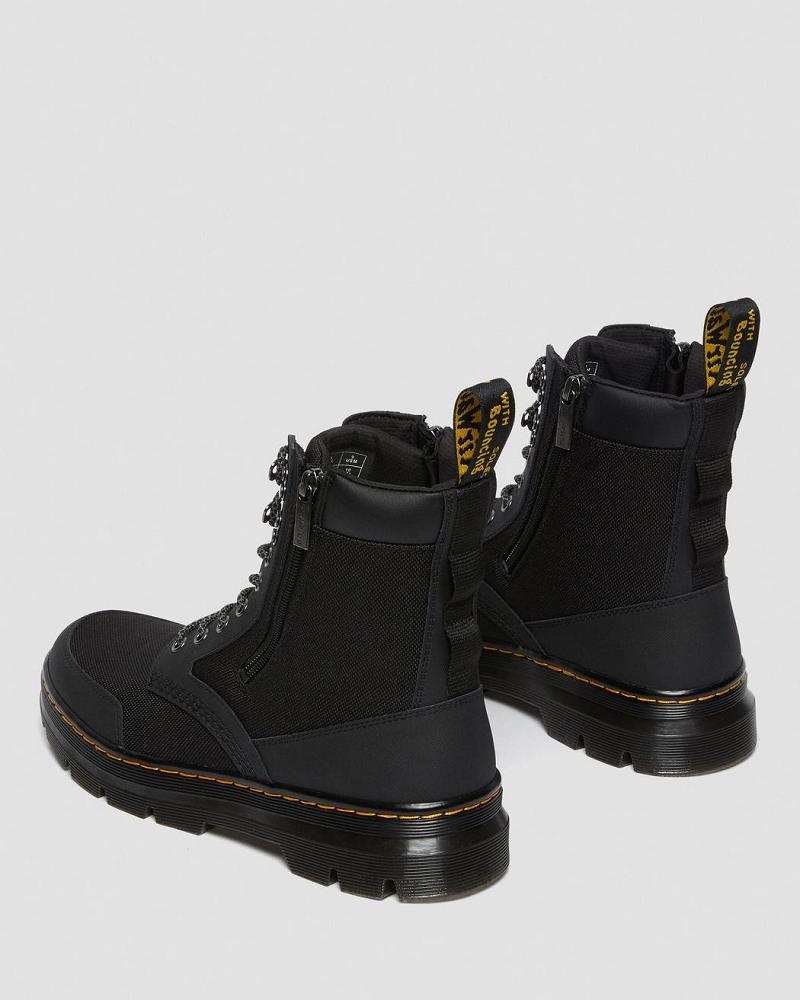 Dr Martens Combs Zip Ankelstøvler Dame Sort | DK 56OKI